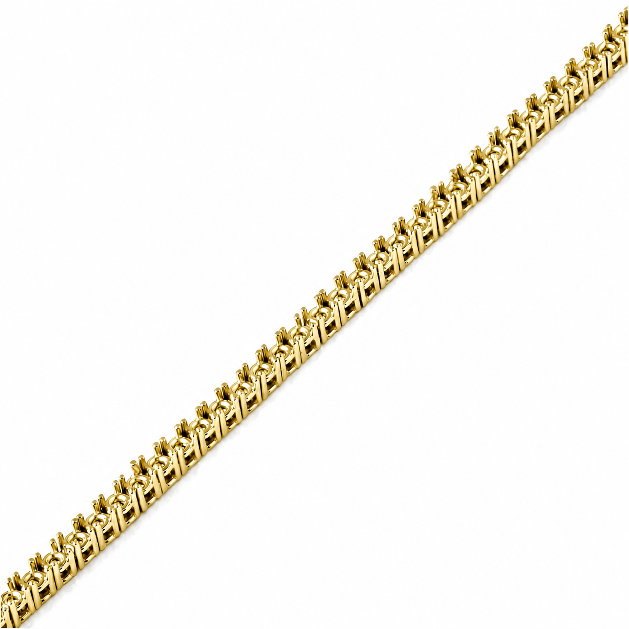 7-inch Classic 4-Prong Tennis Bracelet Mounting