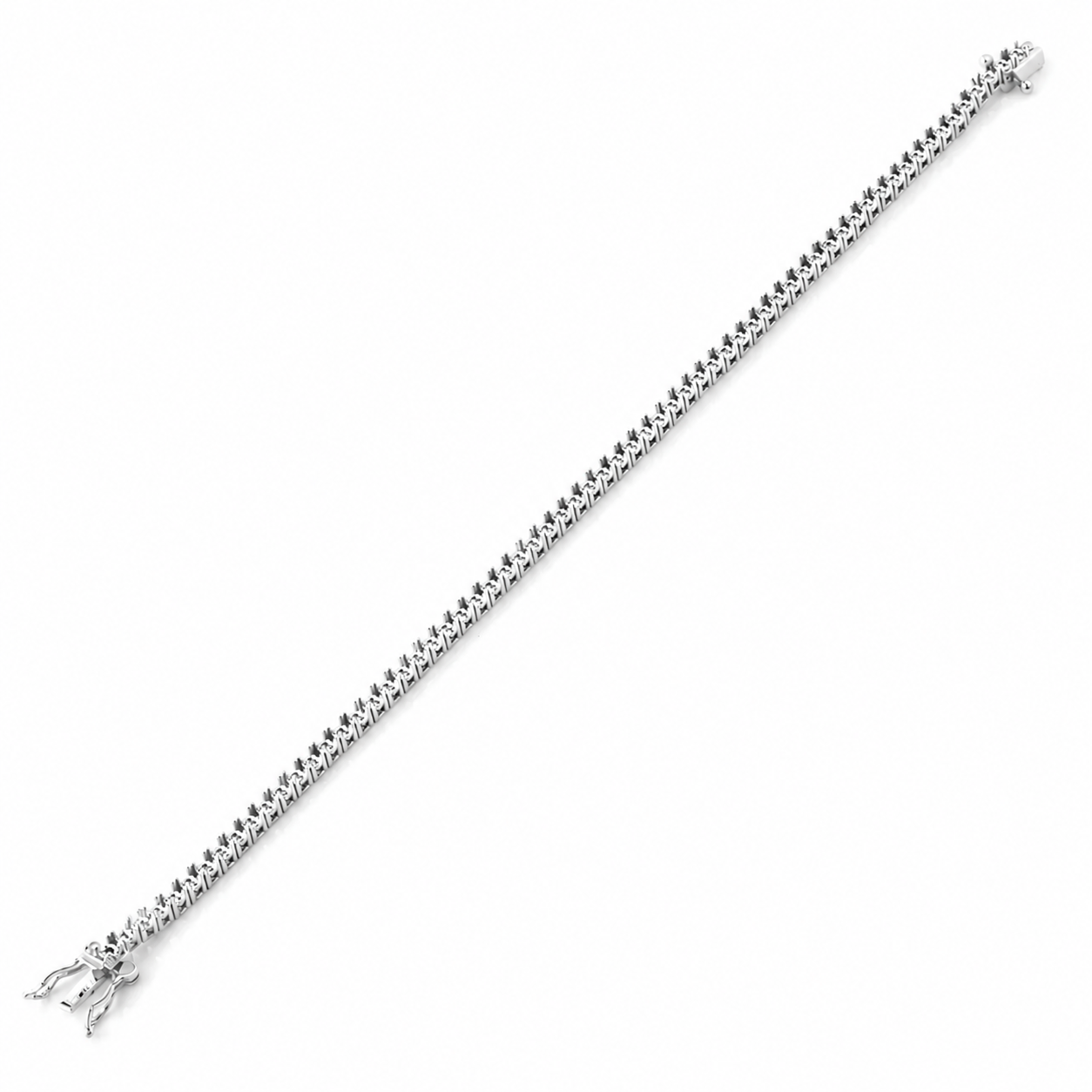 7-inch Classic 4-Prong Tennis Bracelet Mounting